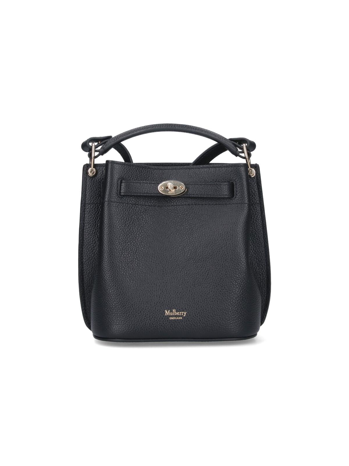 mulberry bags black bovine leather - women