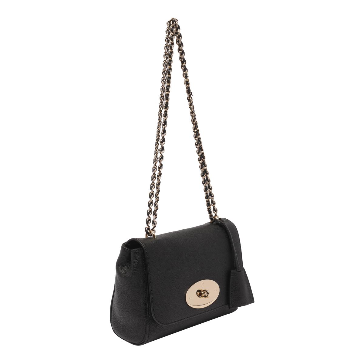 mulberry bags black goat leather - women