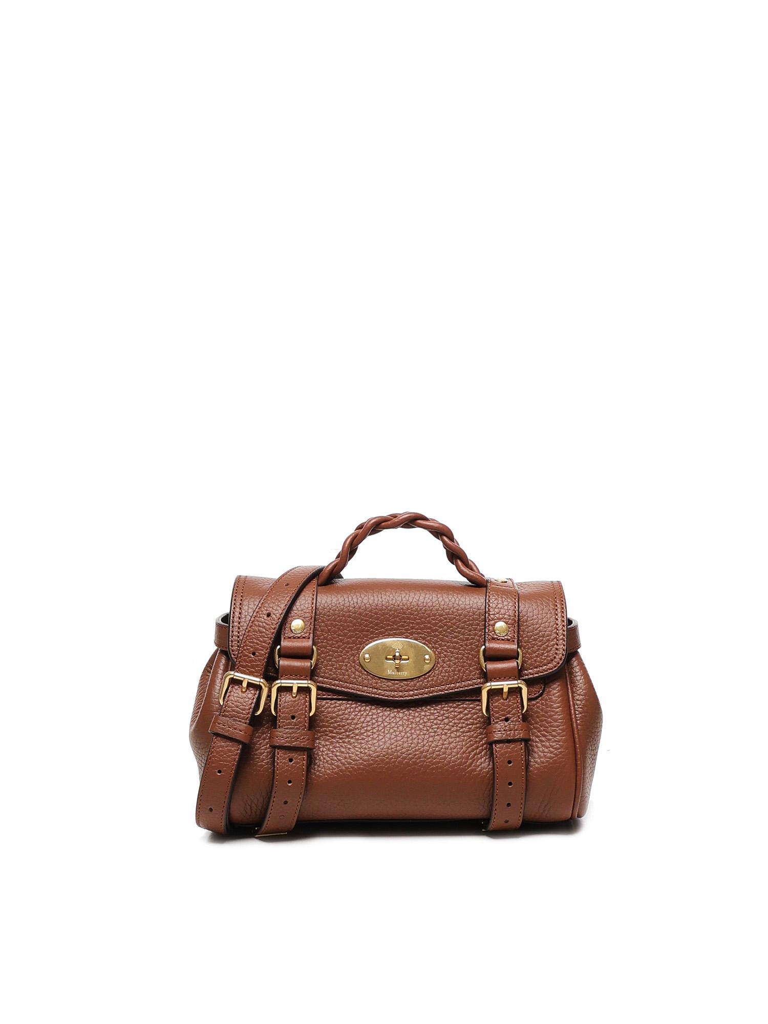 mulberry bags bright oak bovine leather - women