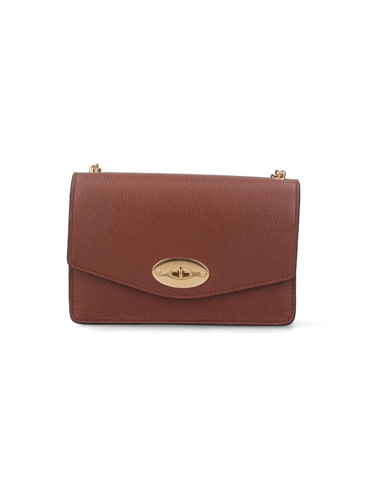 mulberry bags brown bovine leather - women