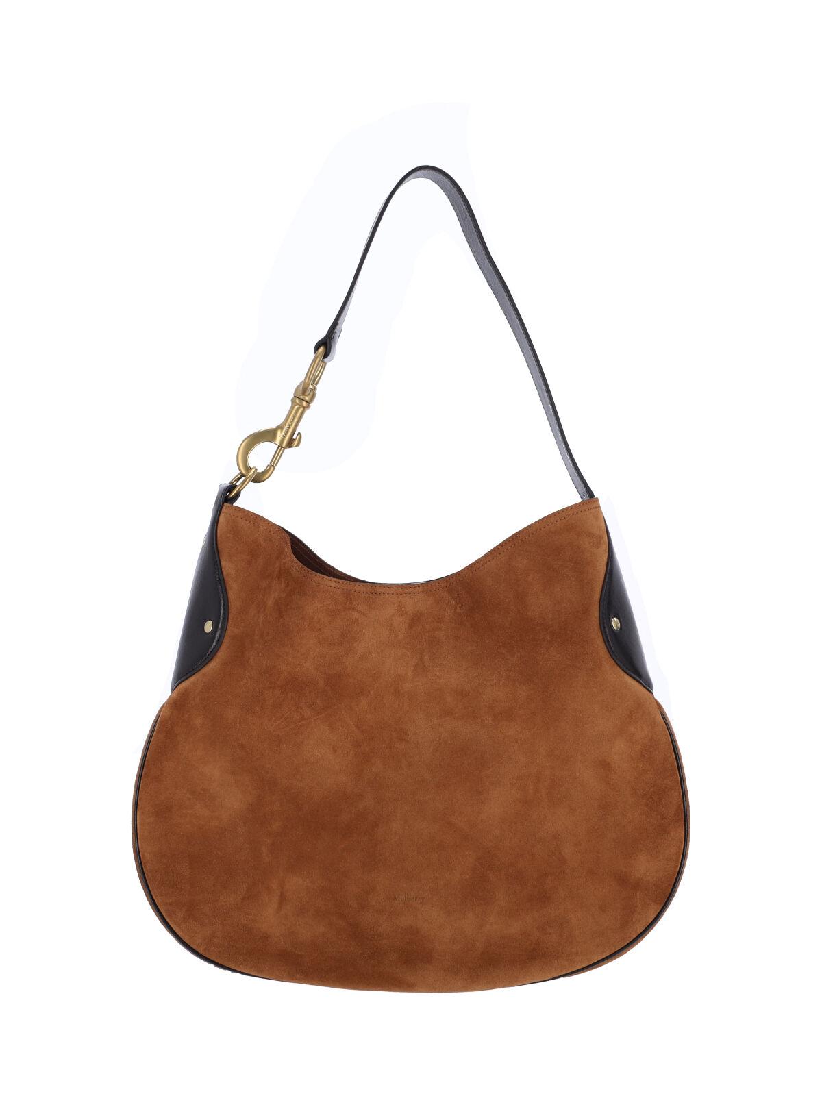 mulberry bags brown bovine leather - women