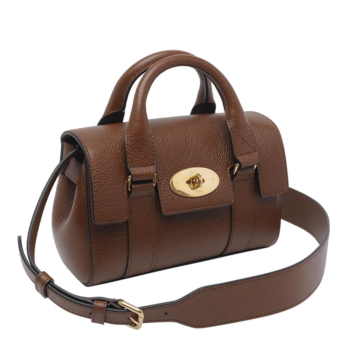 mulberry bags brown calf leather - women