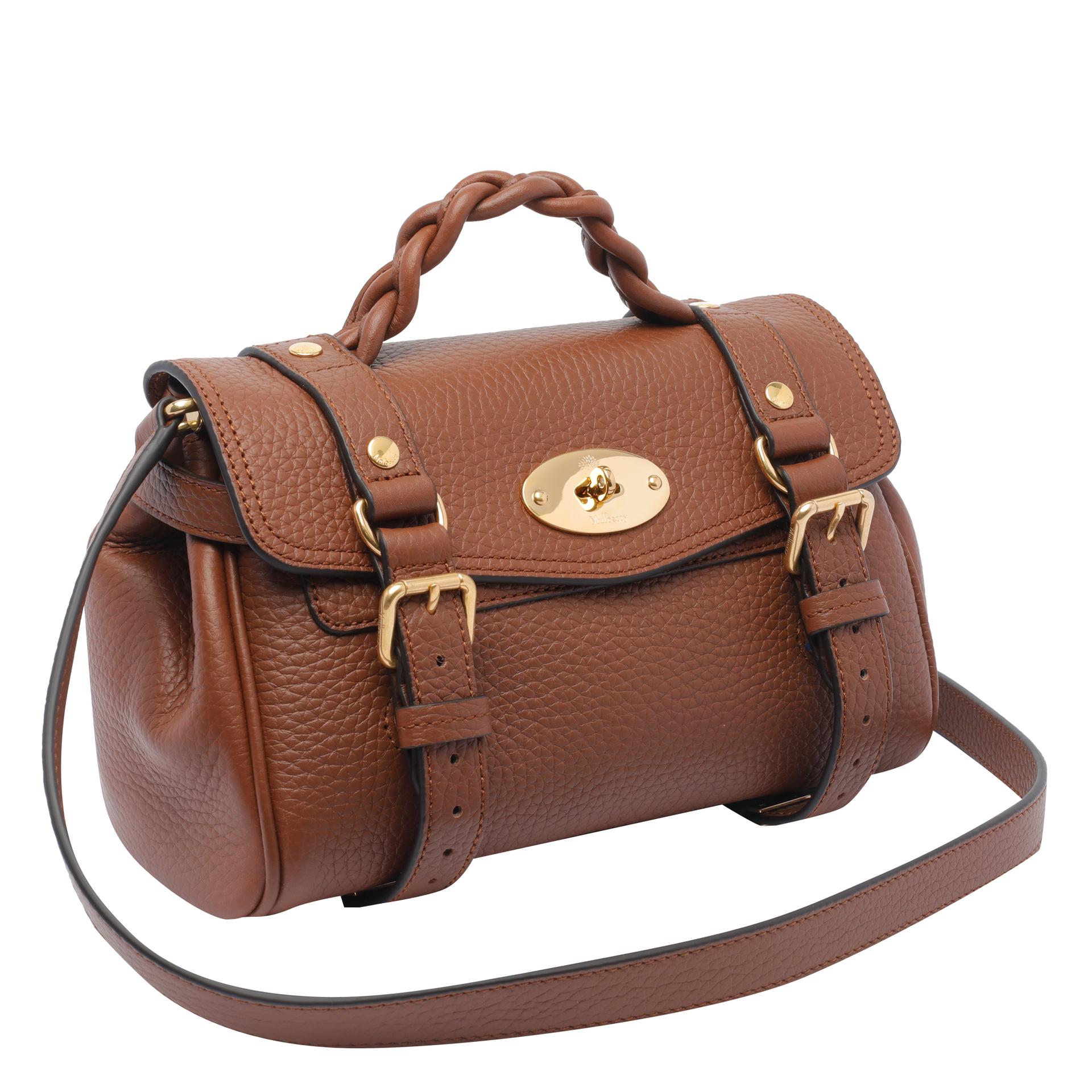 mulberry bags brown calf leather - women