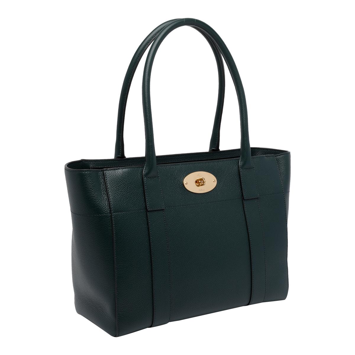 mulberry bags green calf leather - women