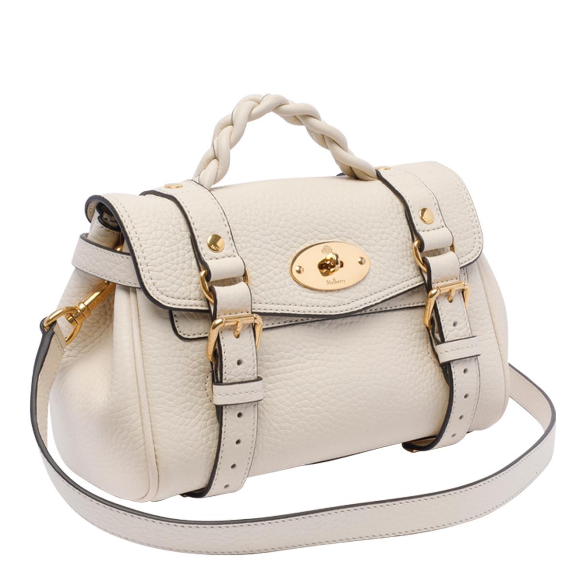 mulberry bags white calf leather - women