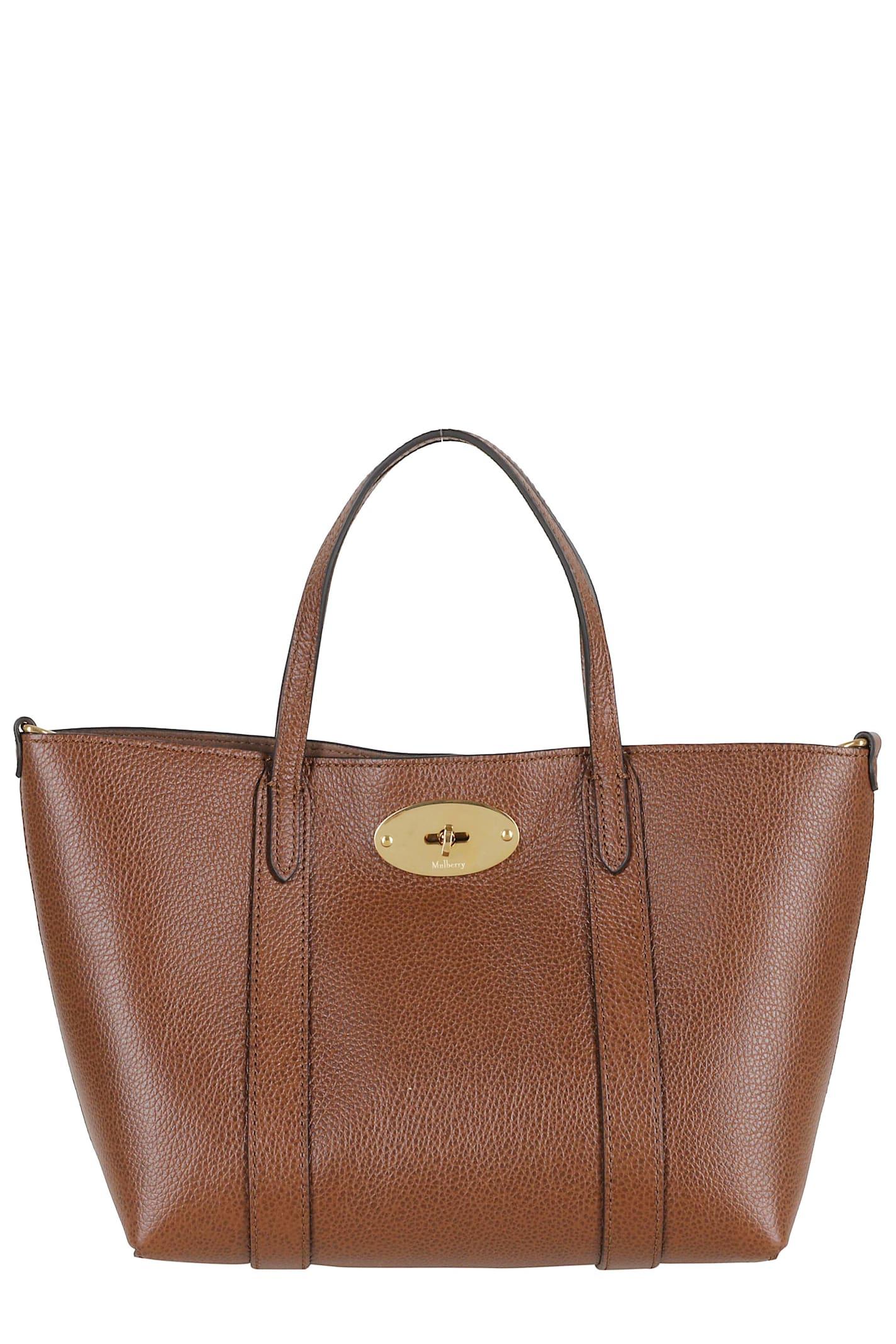 mulberry mini bayswater tote two tone scg