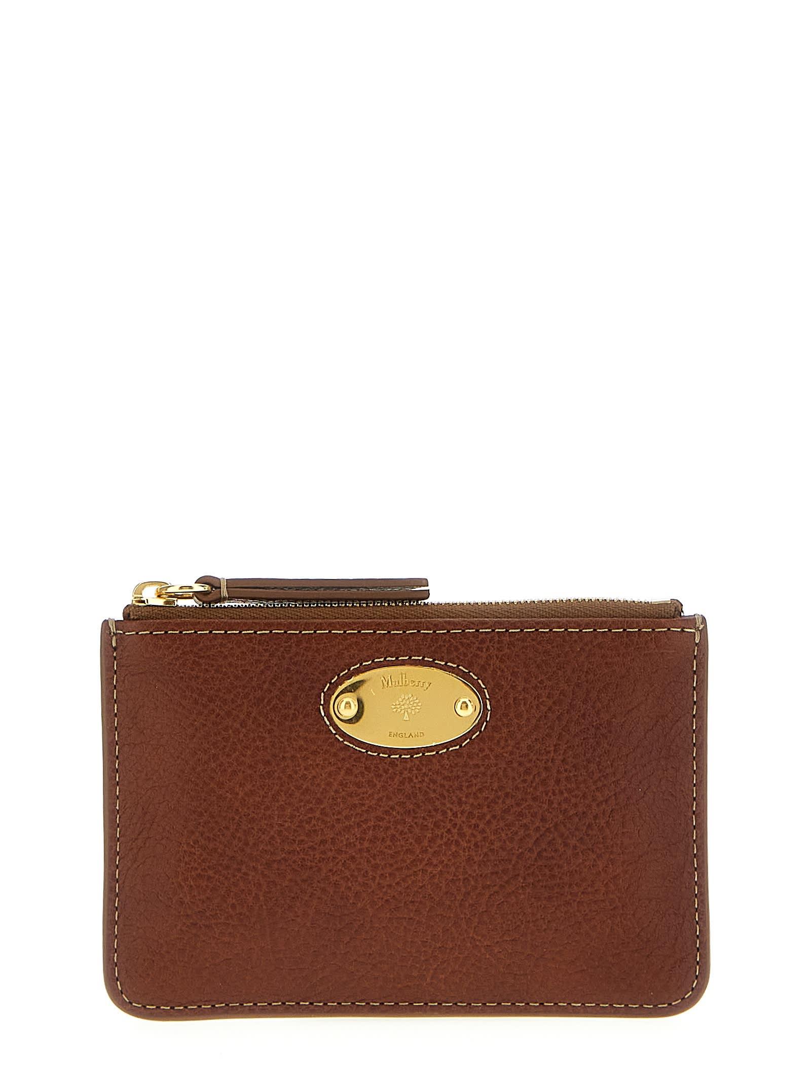 mulberry plaque small wallet