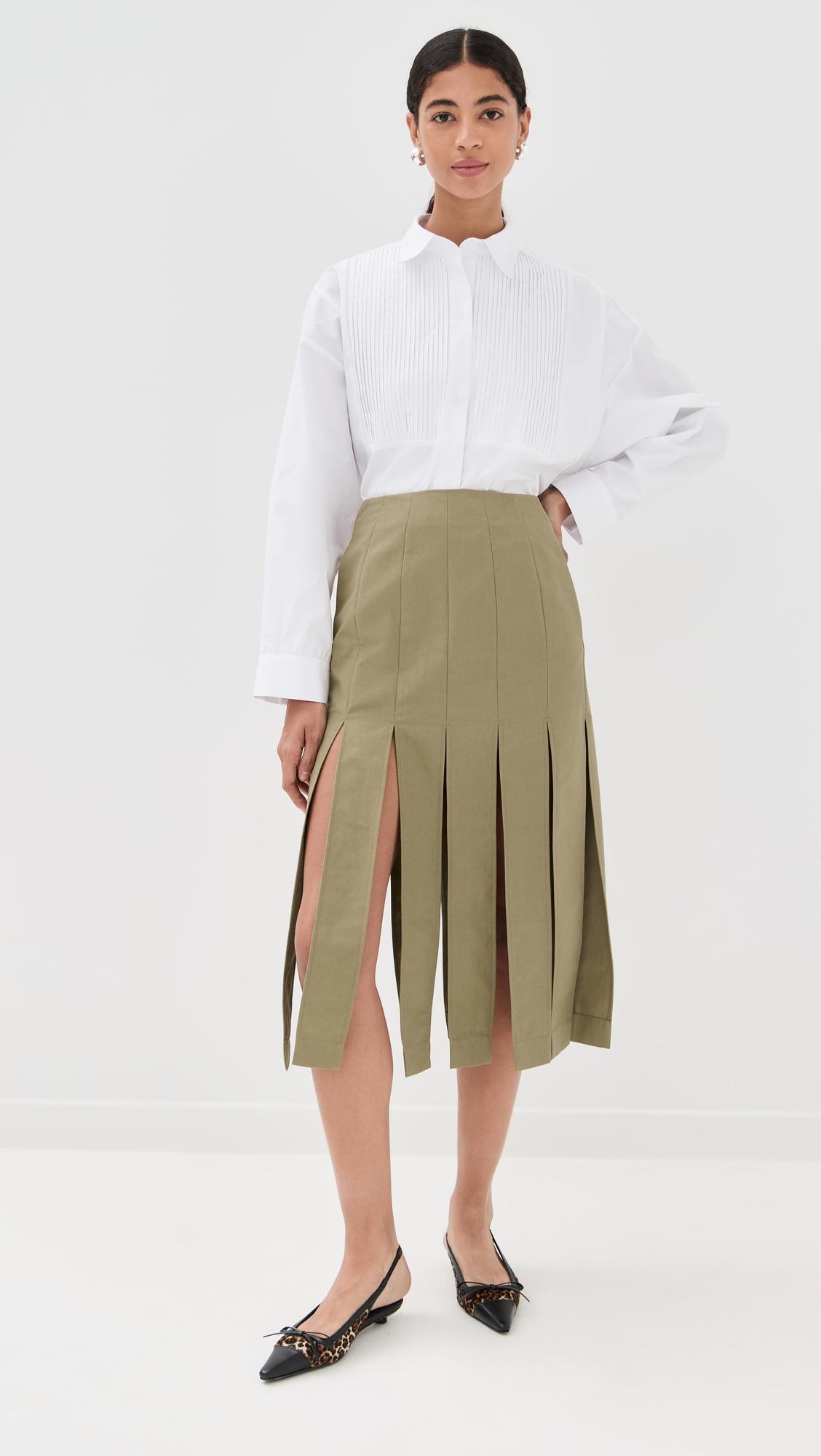 multi slit skirt