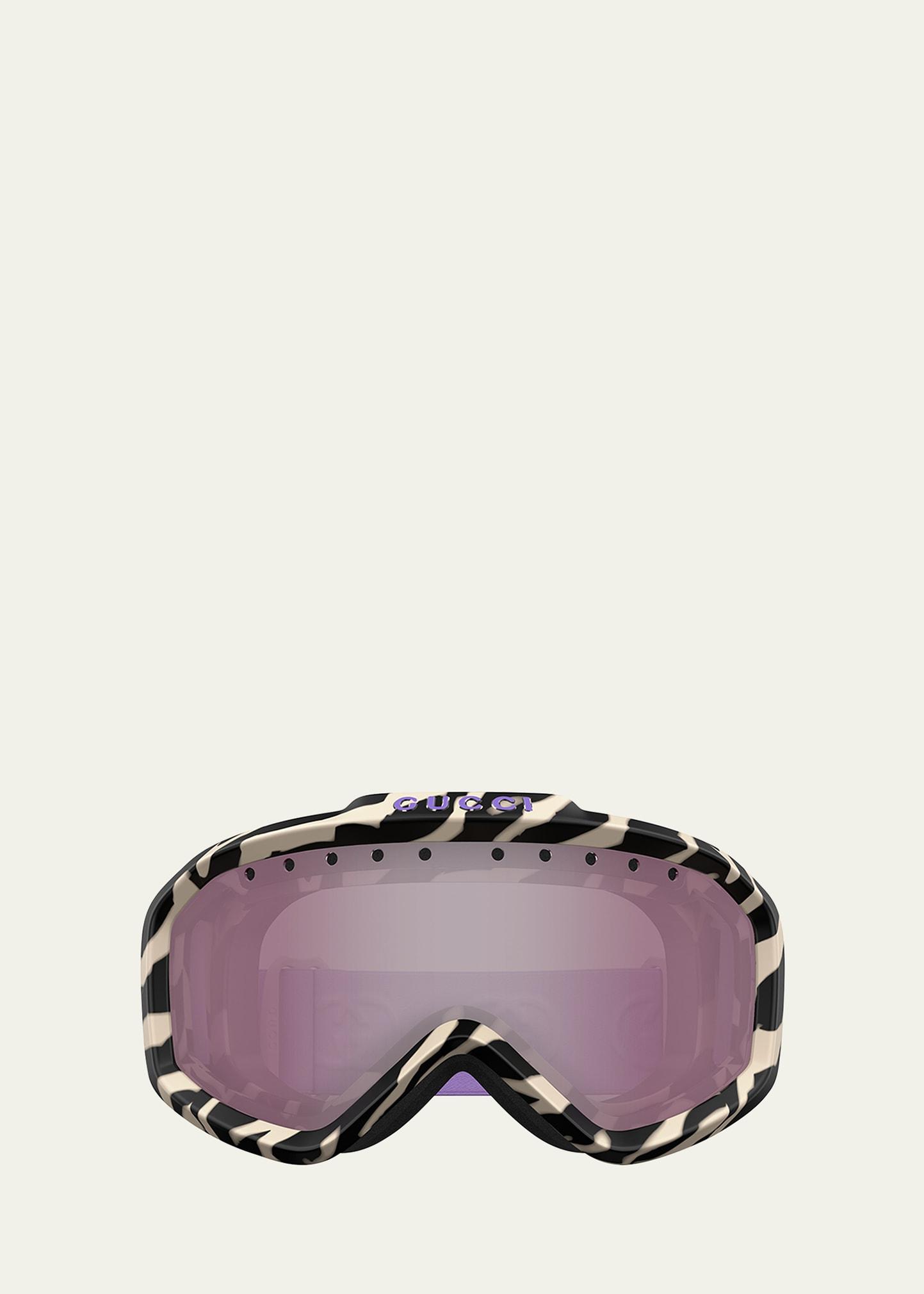 multicolor logo injection plastic shield sunglasses