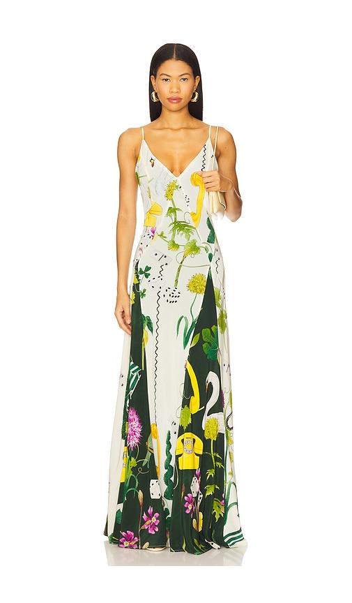 muma world x revolve versailles morning altair dress in white.