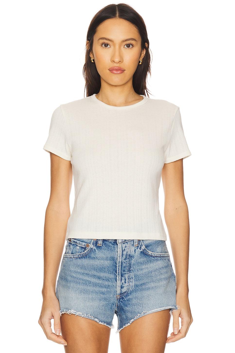 muse pointelle tee
