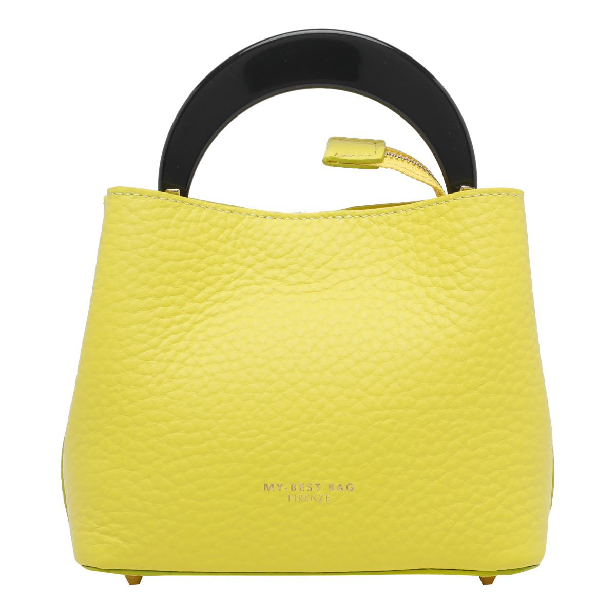 my best bag firenze yellow calf leather - women