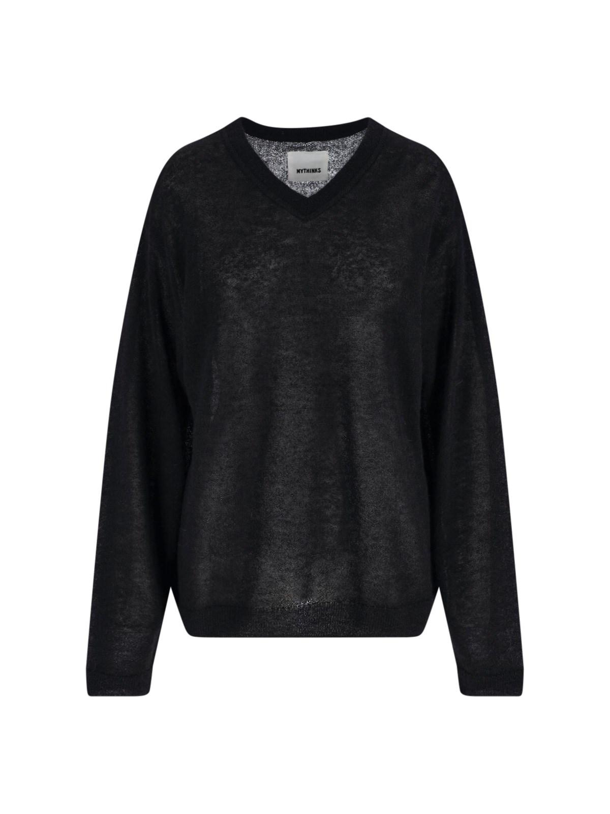 mythinks alpaca blend sweater