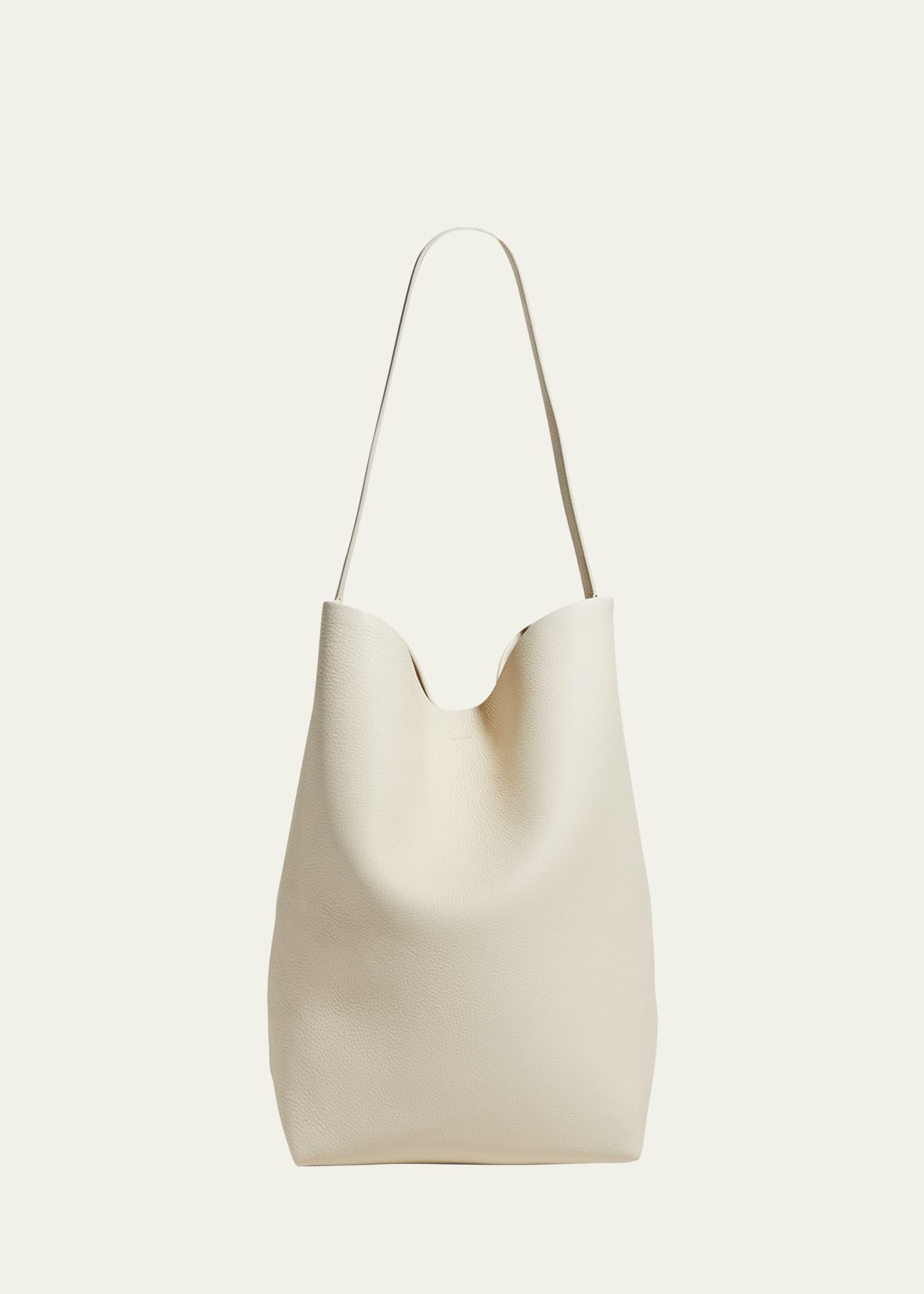 n/s park tote large in lux grained calfksin