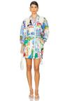 nadia mini shirt dress