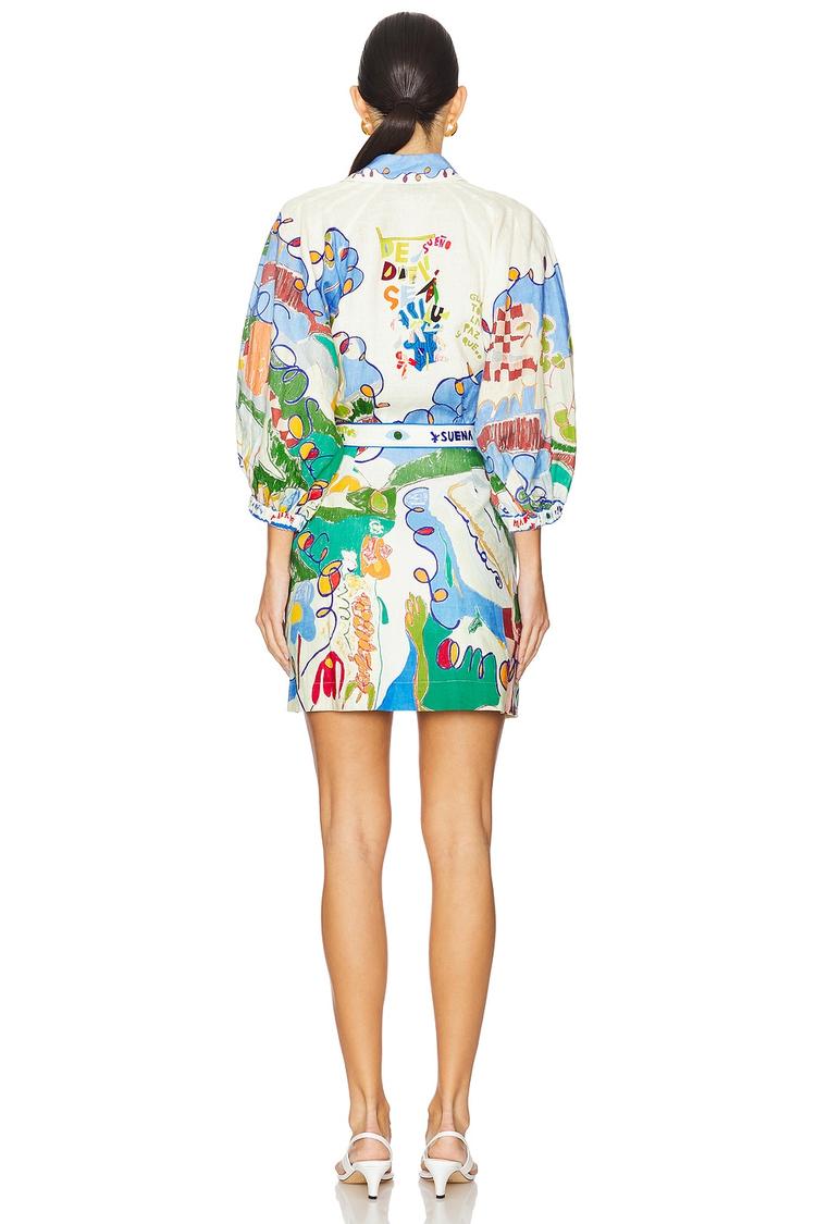 nadia mini shirt dress