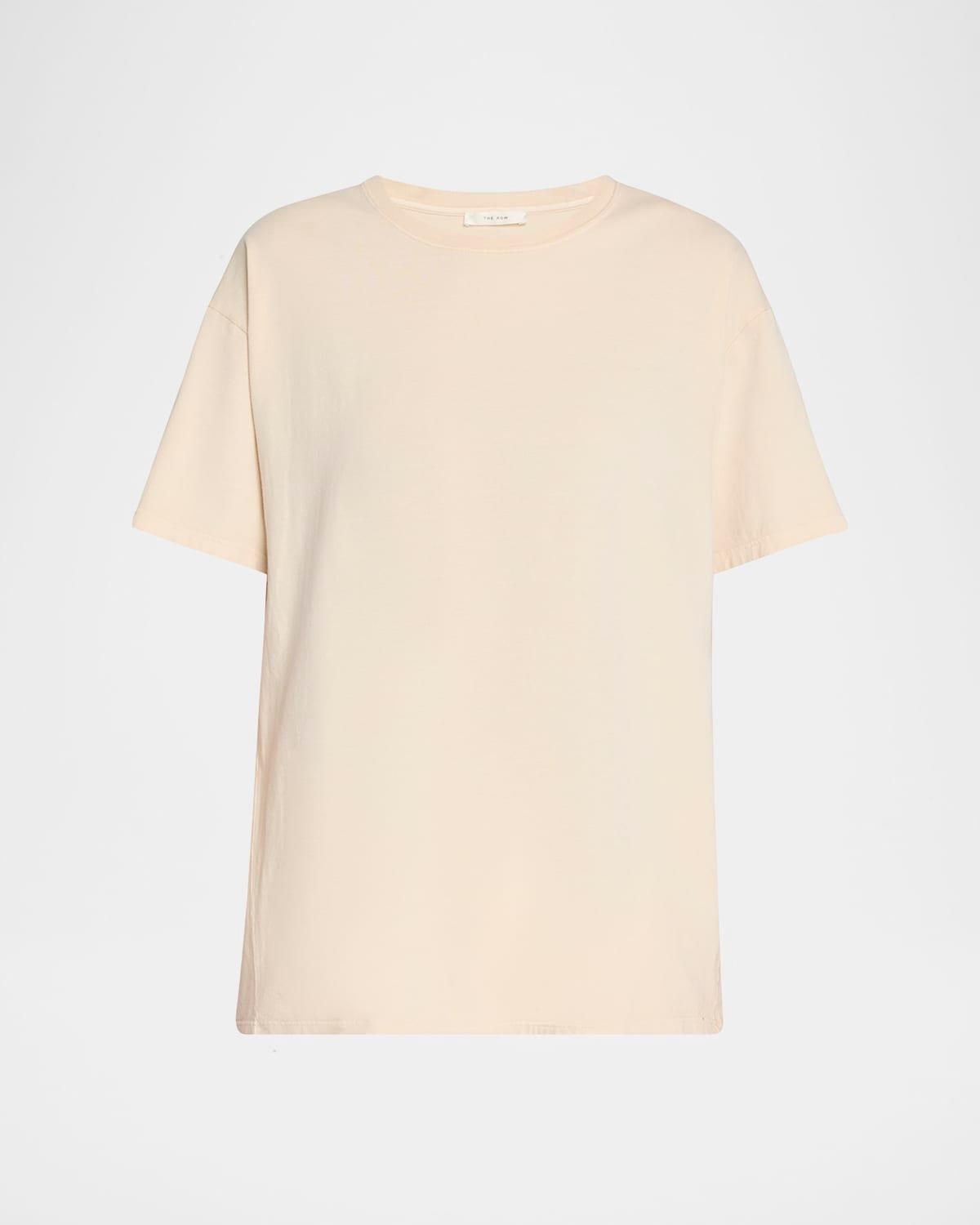 nadina oversized short-sleeve top