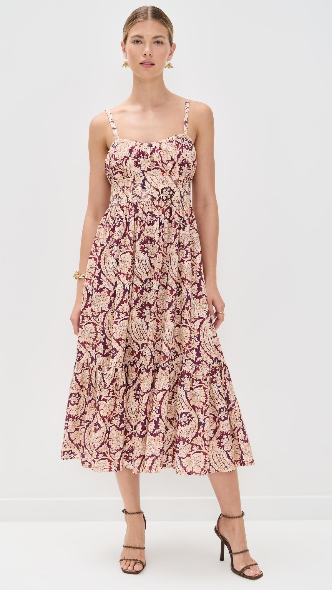 nadine cami midi dress