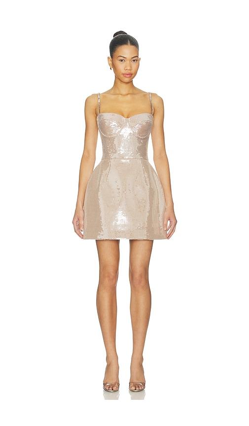 nadine merabi leyton dress in pink.