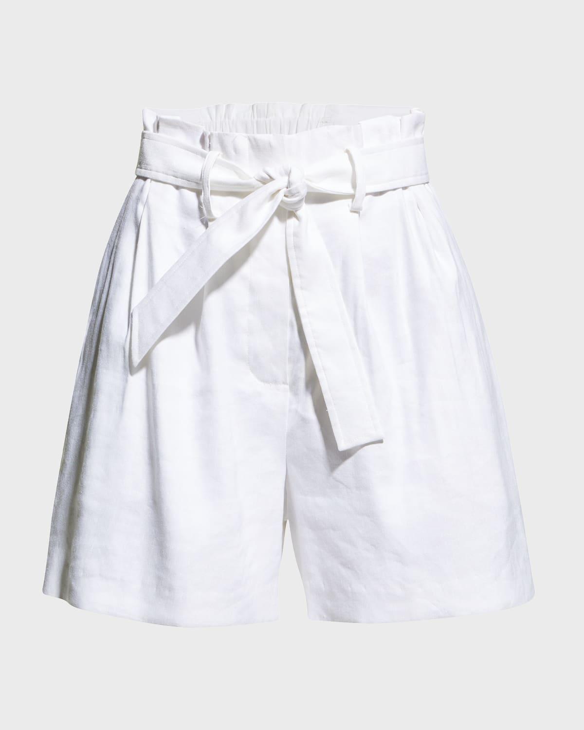 naila linen shorts