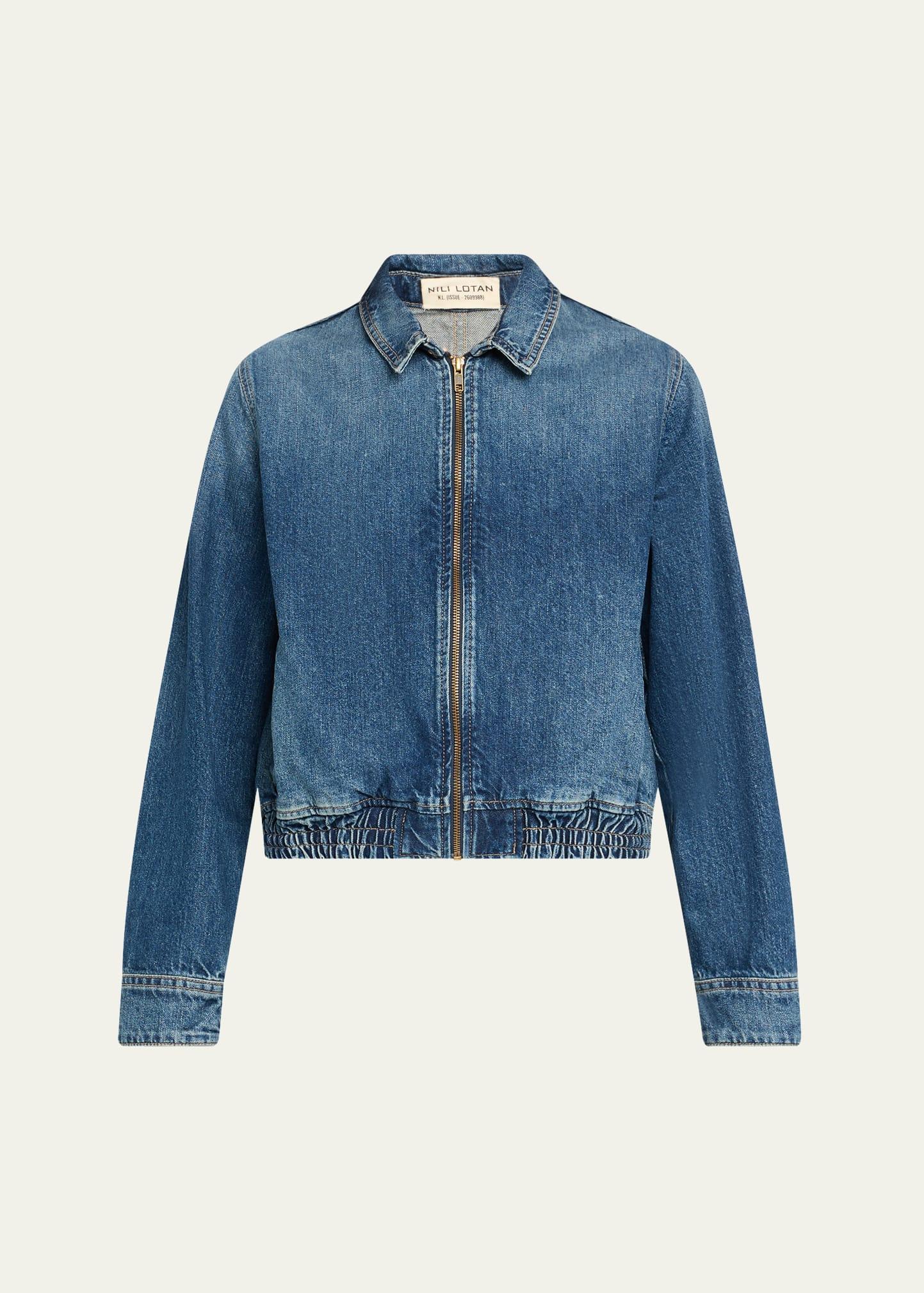 najac denim zip jacket