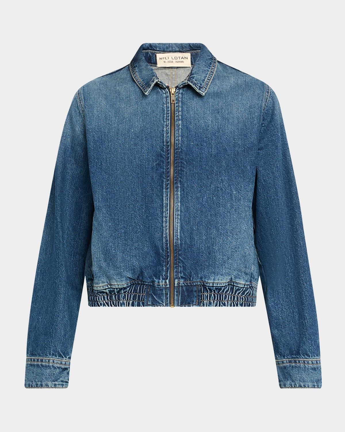 najac denim zip jacket