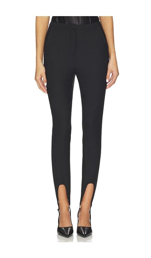 nakedvice alexis stirrup pant in black.