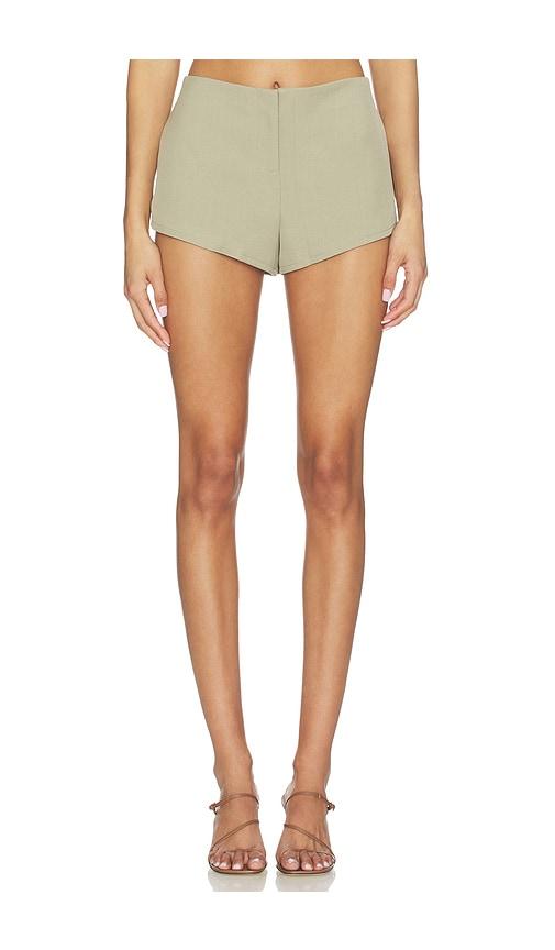 nakedvice x revolve the harper short in sage.
