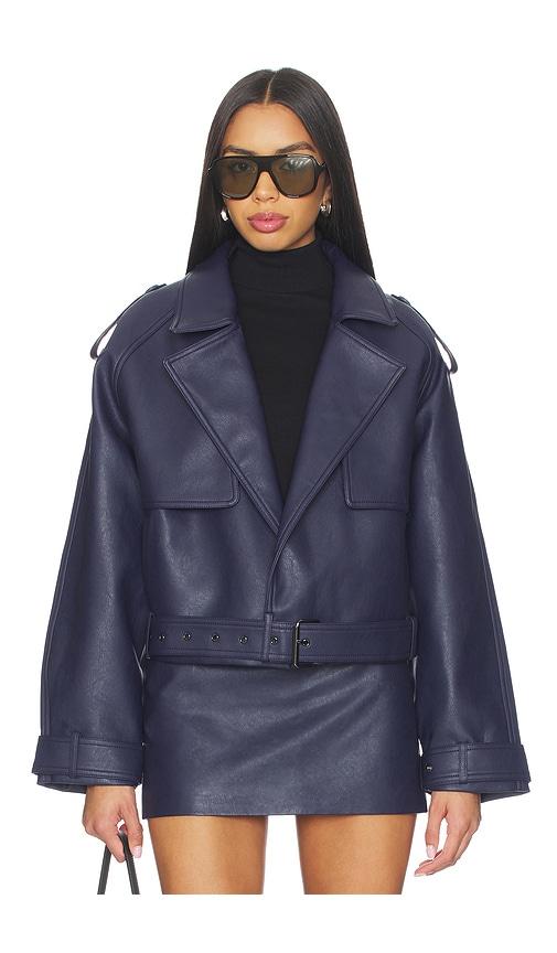 nakedvice x revolve the madden jacket in navy.