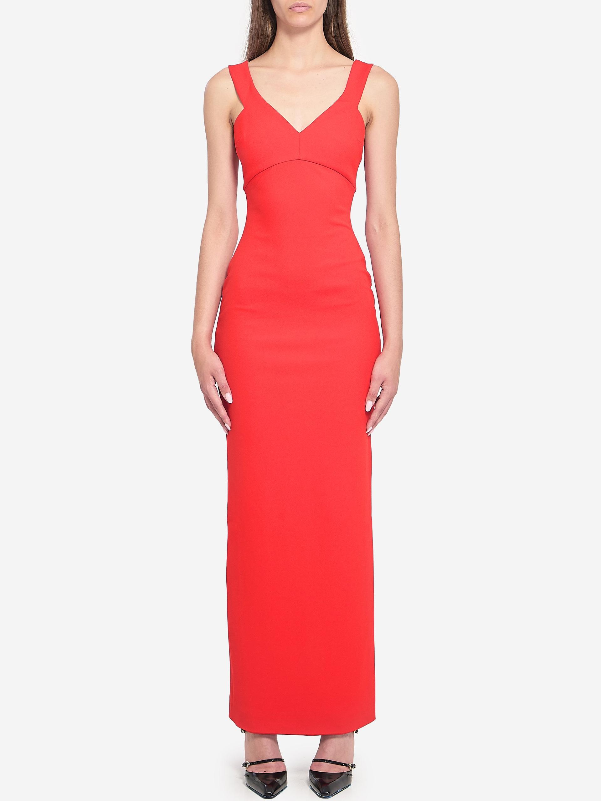 nalani maxi dress in red
