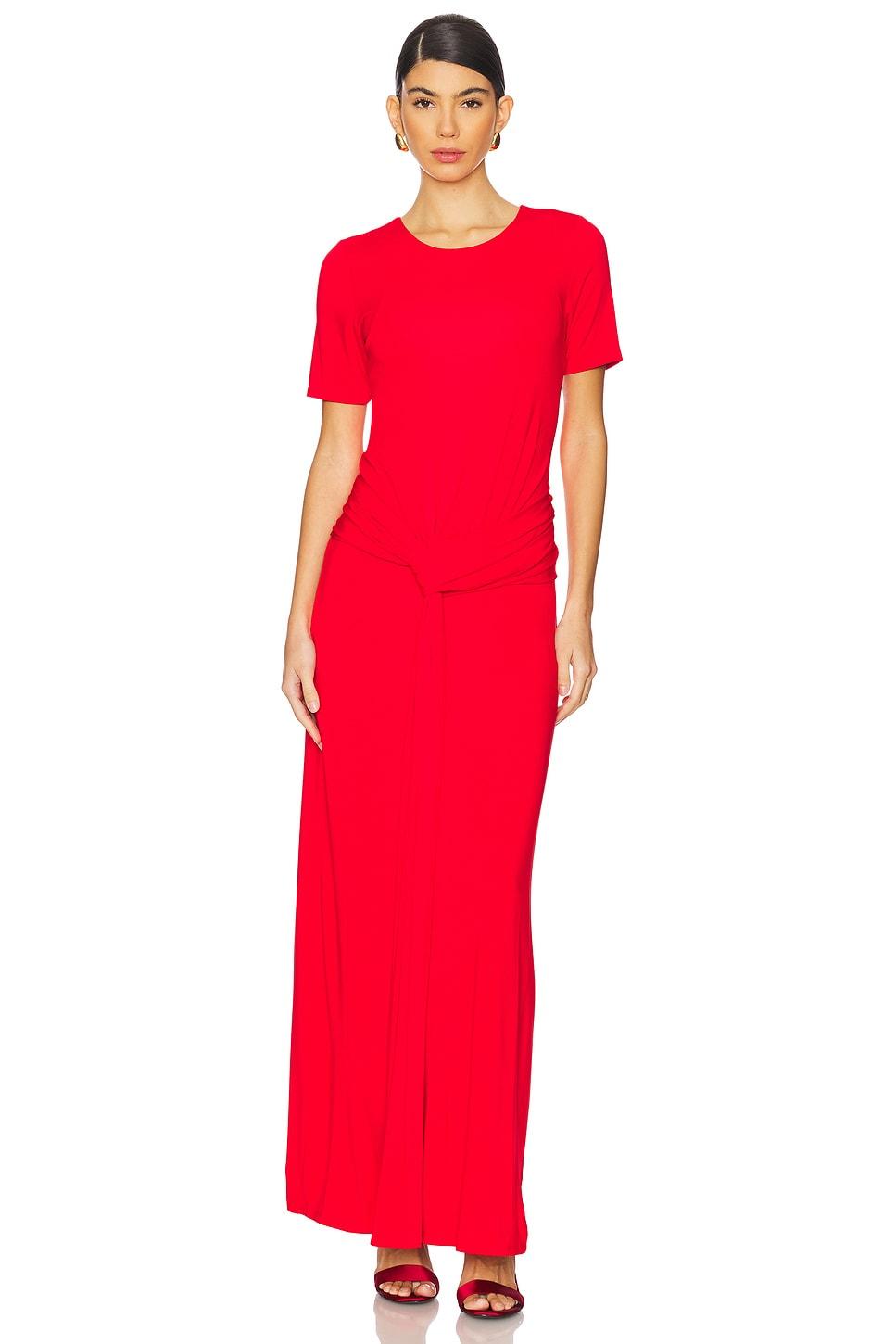 nalani short sleeve gown