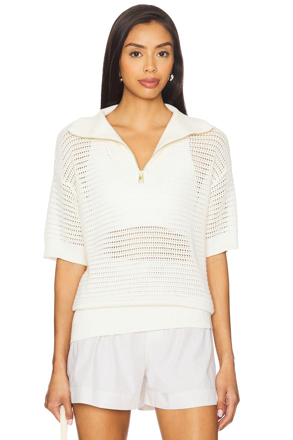 nali half zip knit top