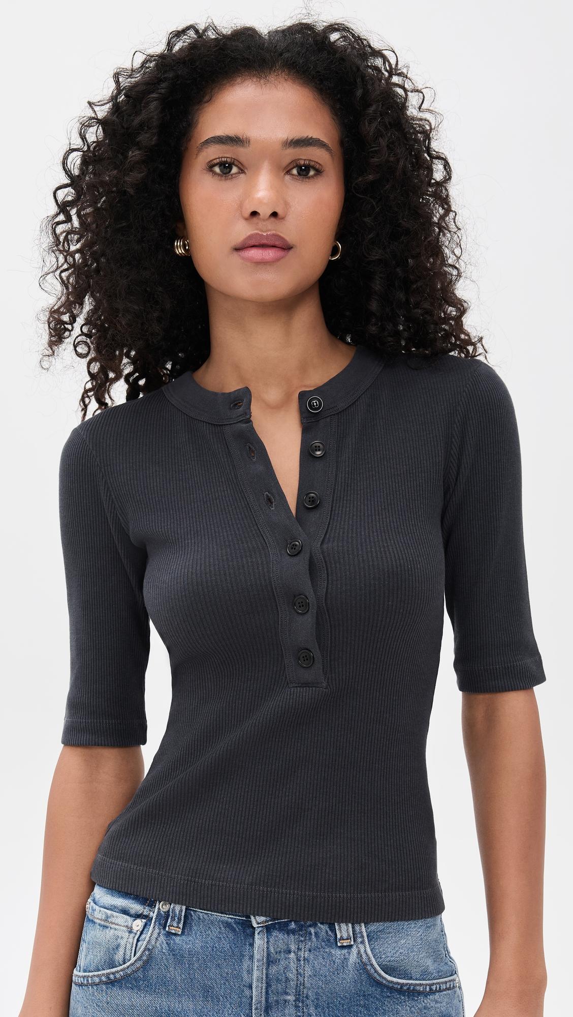 nali short sleeve henley