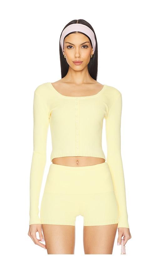 nana jacqueline holly top in lemon.