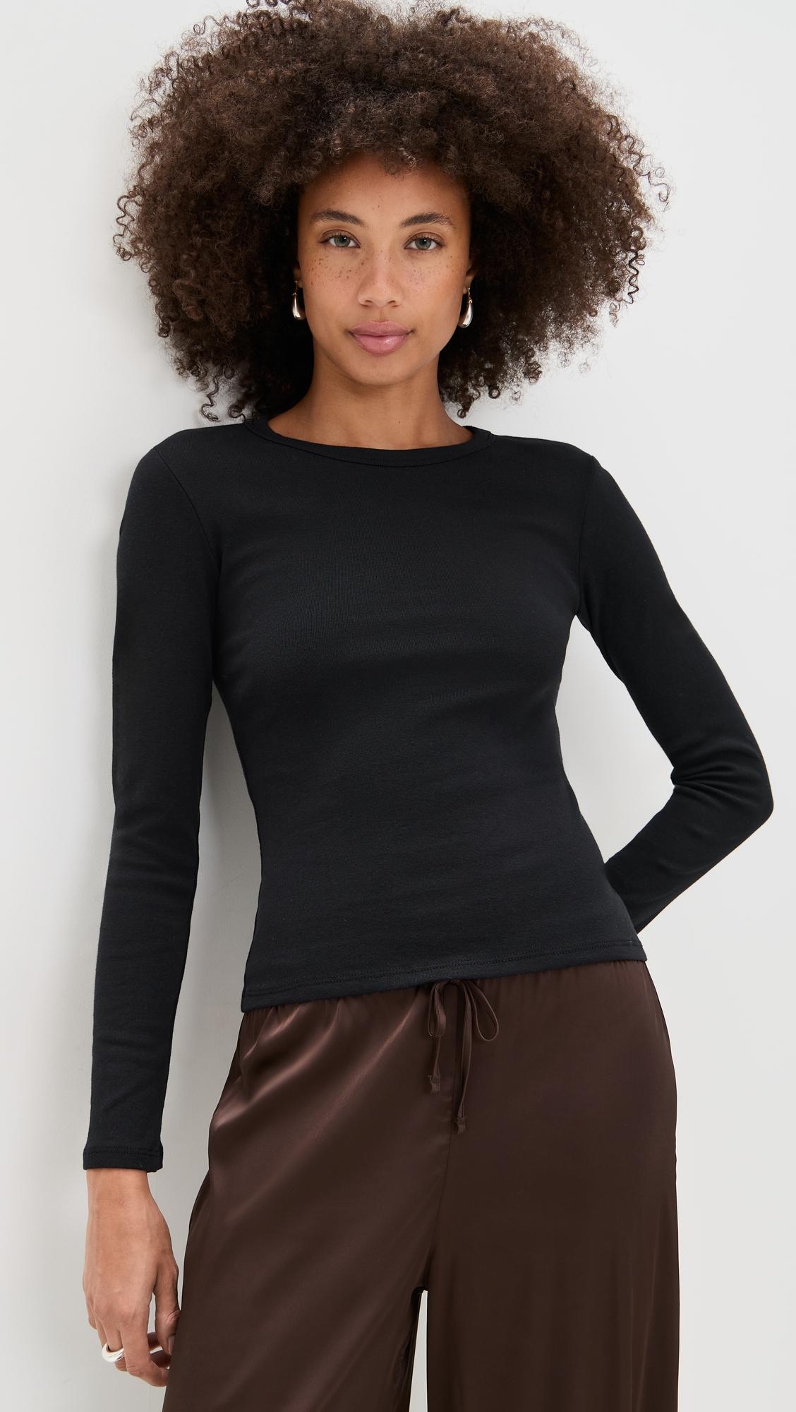 nando slim fit long sleeve tee