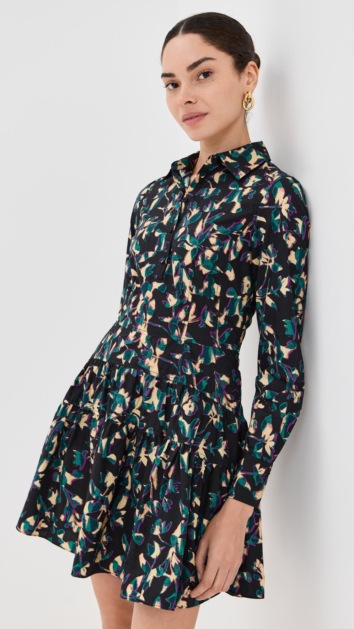 nanette long sleeve mini dress