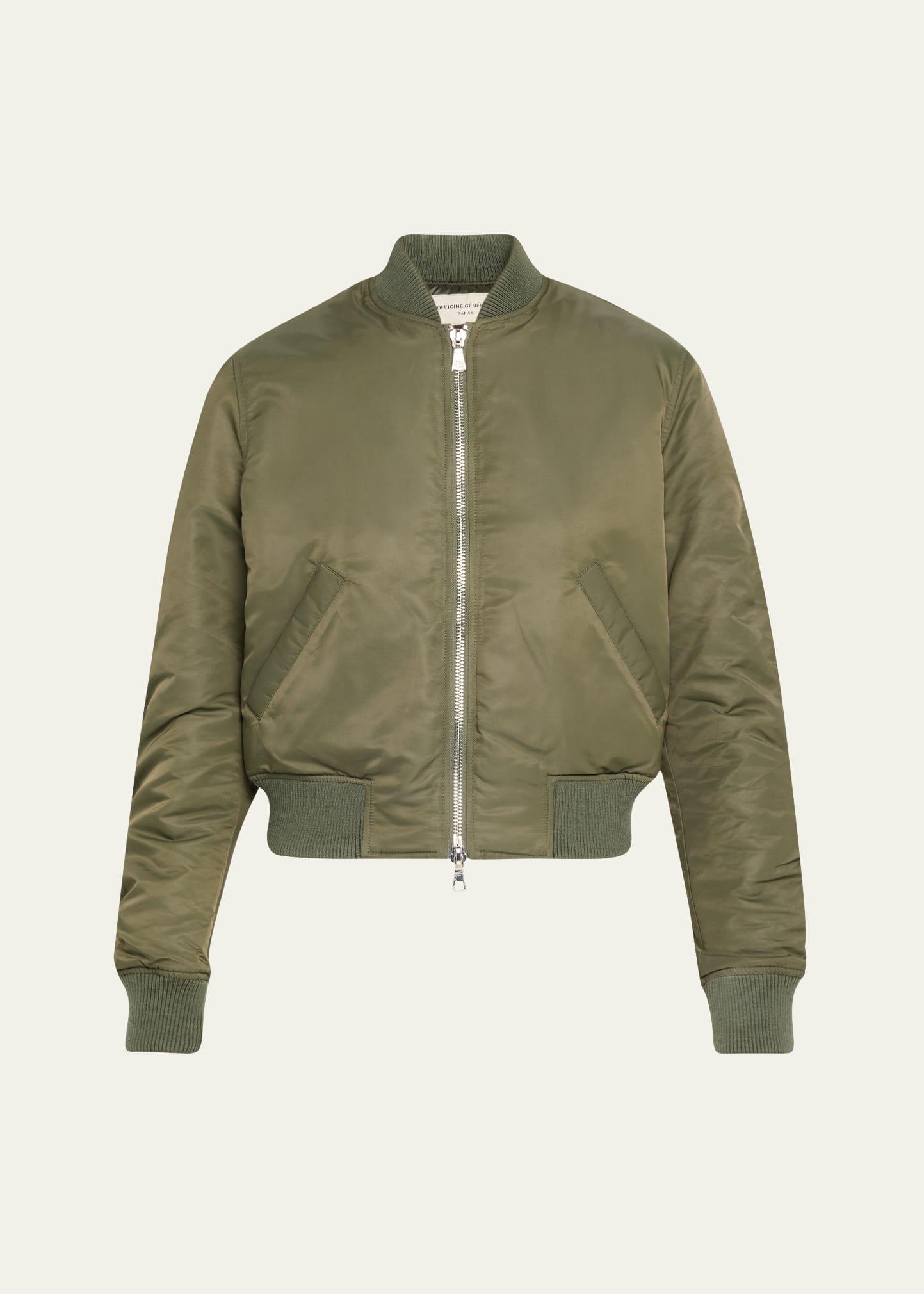 nanni nylon bomber jacket