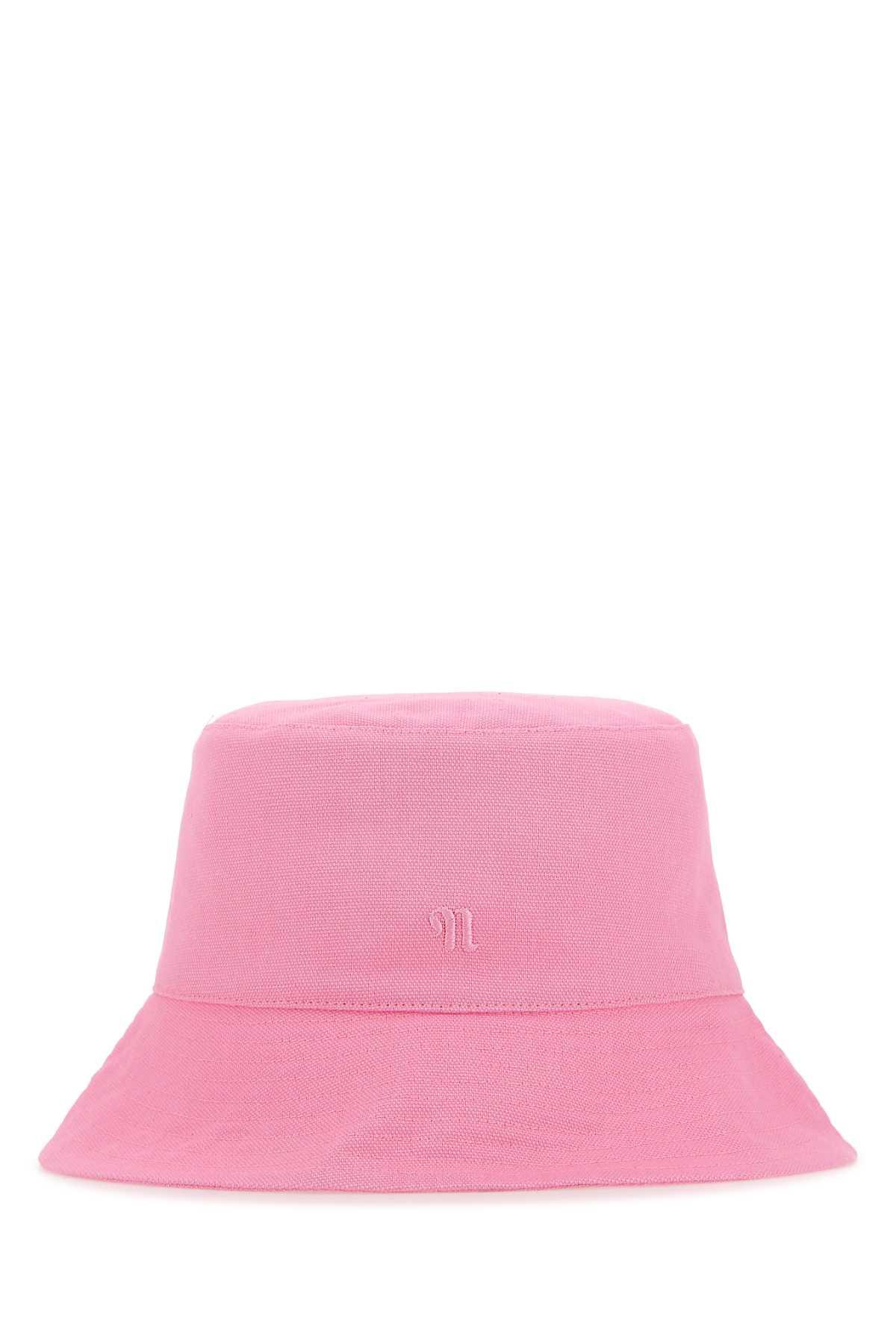 nanushka pink cotton hat