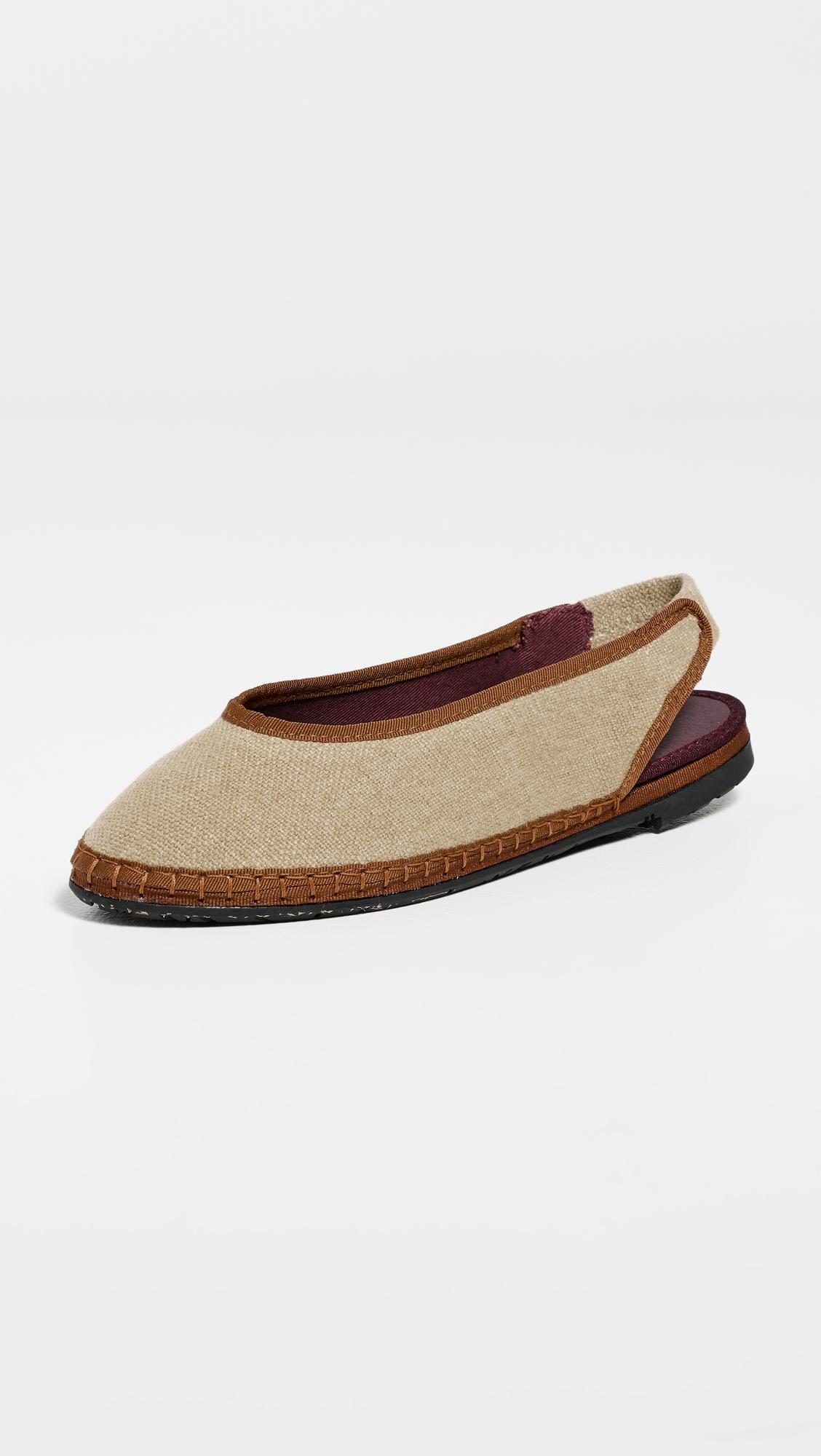 narnia slingback flats