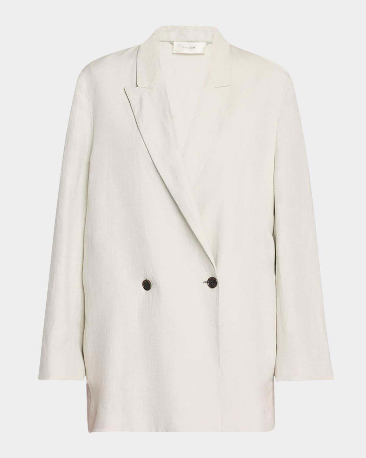 nat oversized double-breasted jacket