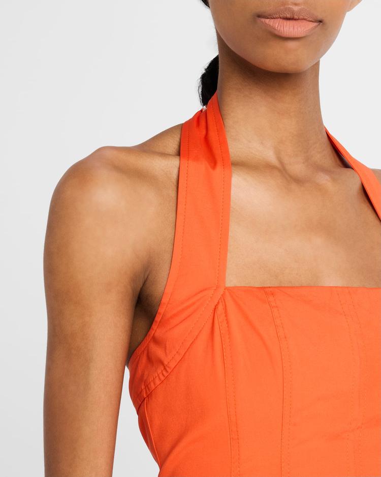 natalie halter midi dress