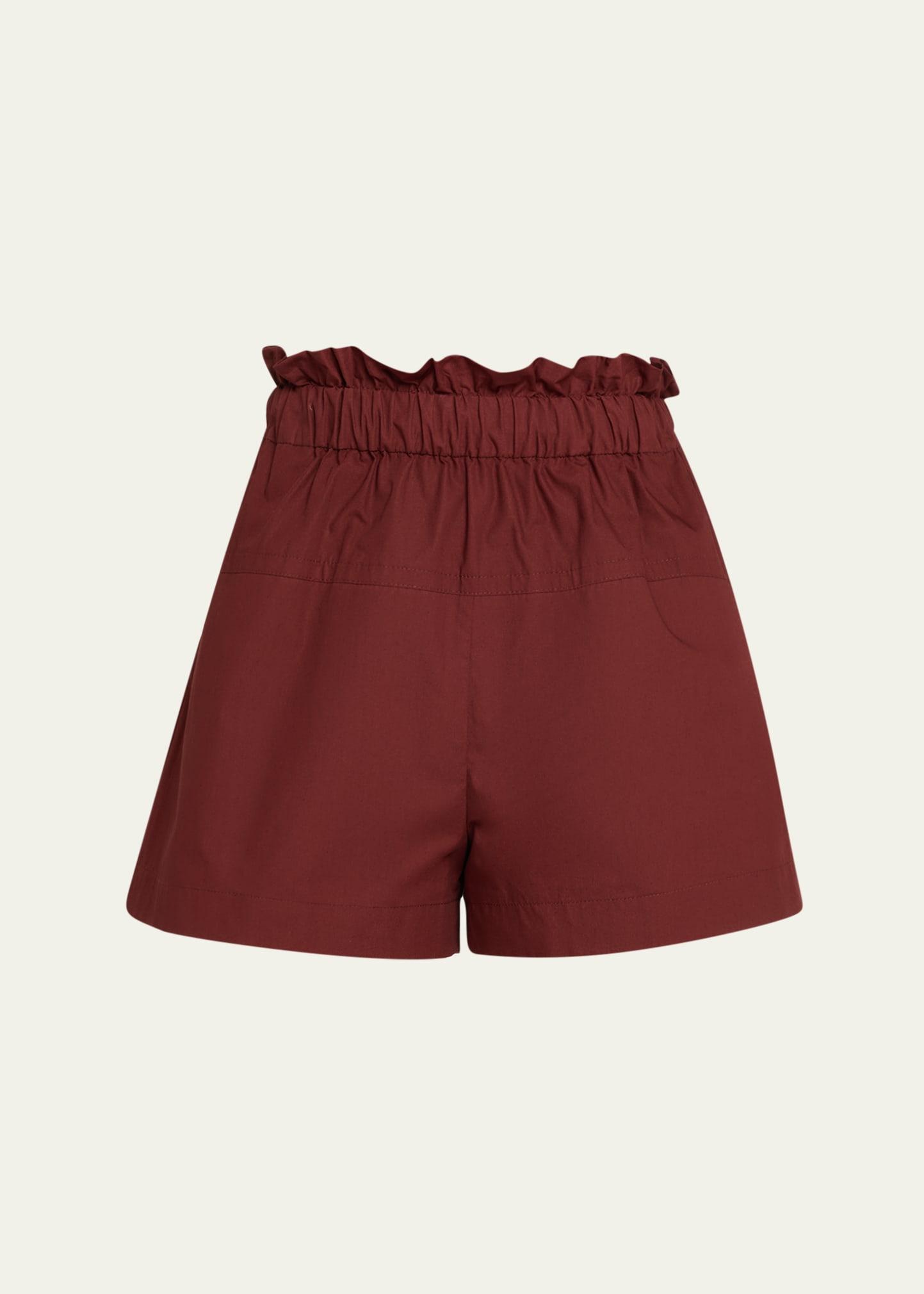 nate paper bag shorts