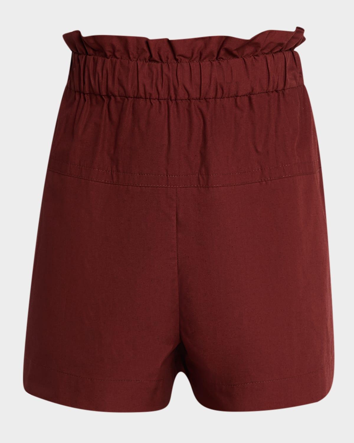 nate paper bag shorts