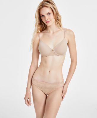 natori womens bliss perfection contour underwire bra lace waist bikini underwear