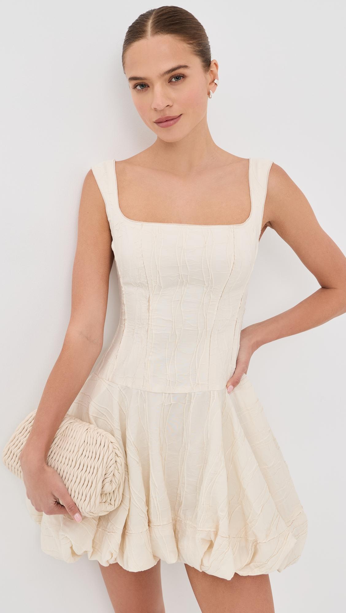 nattie bubble mini dress