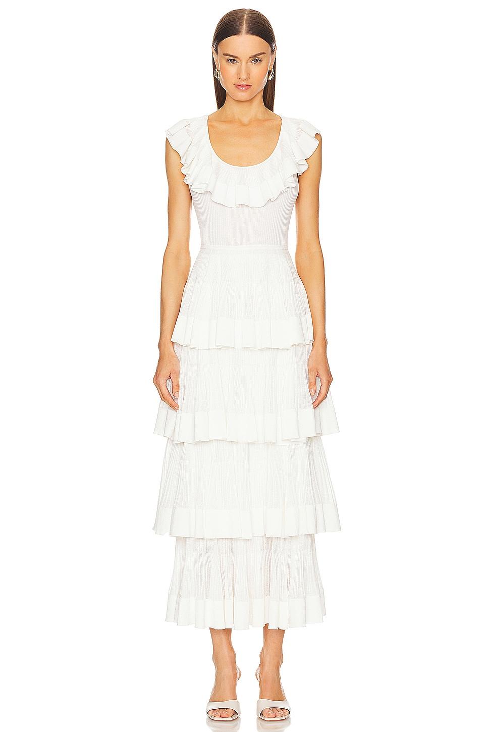 natura ruffled dress
