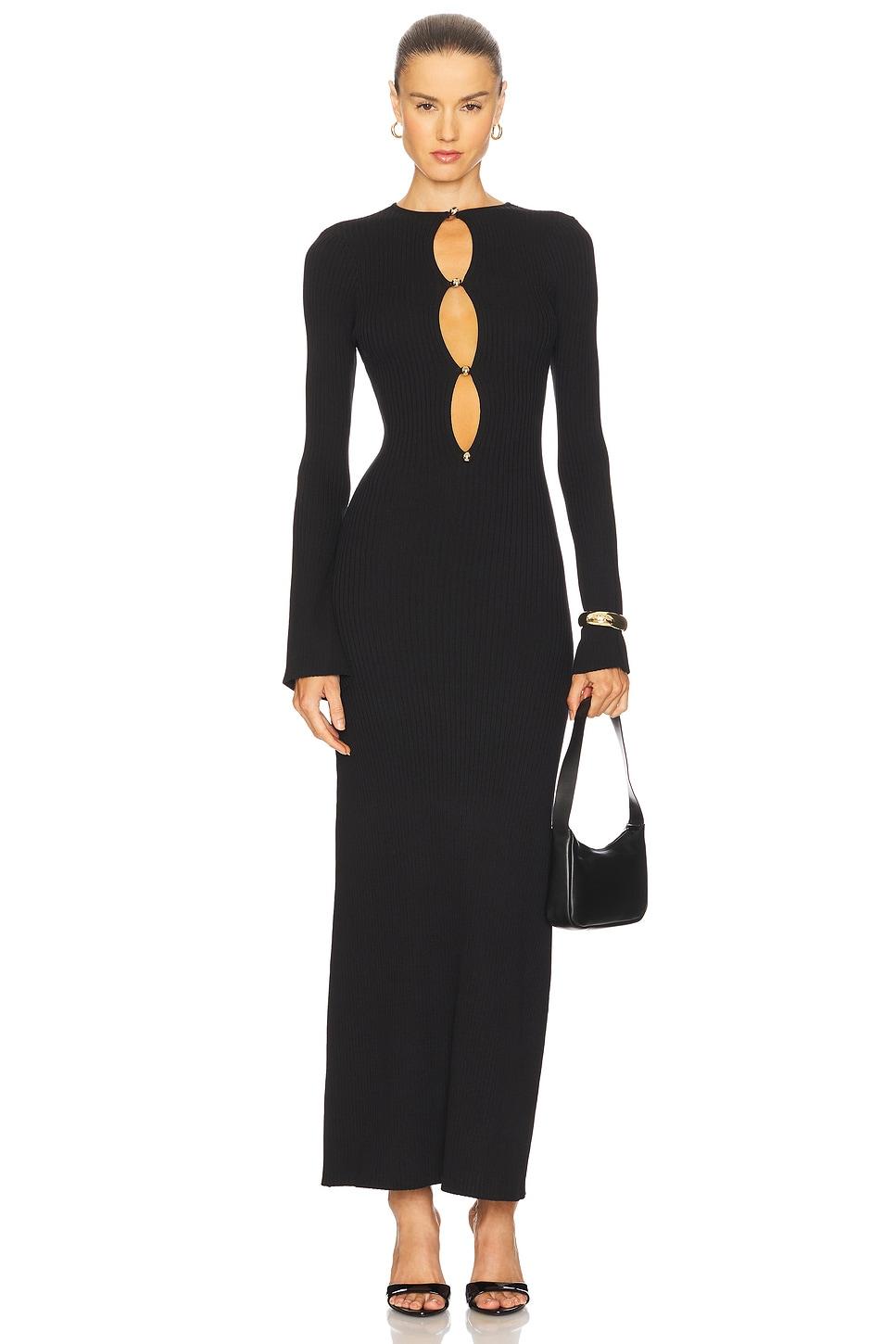 nautico knit maxi dress