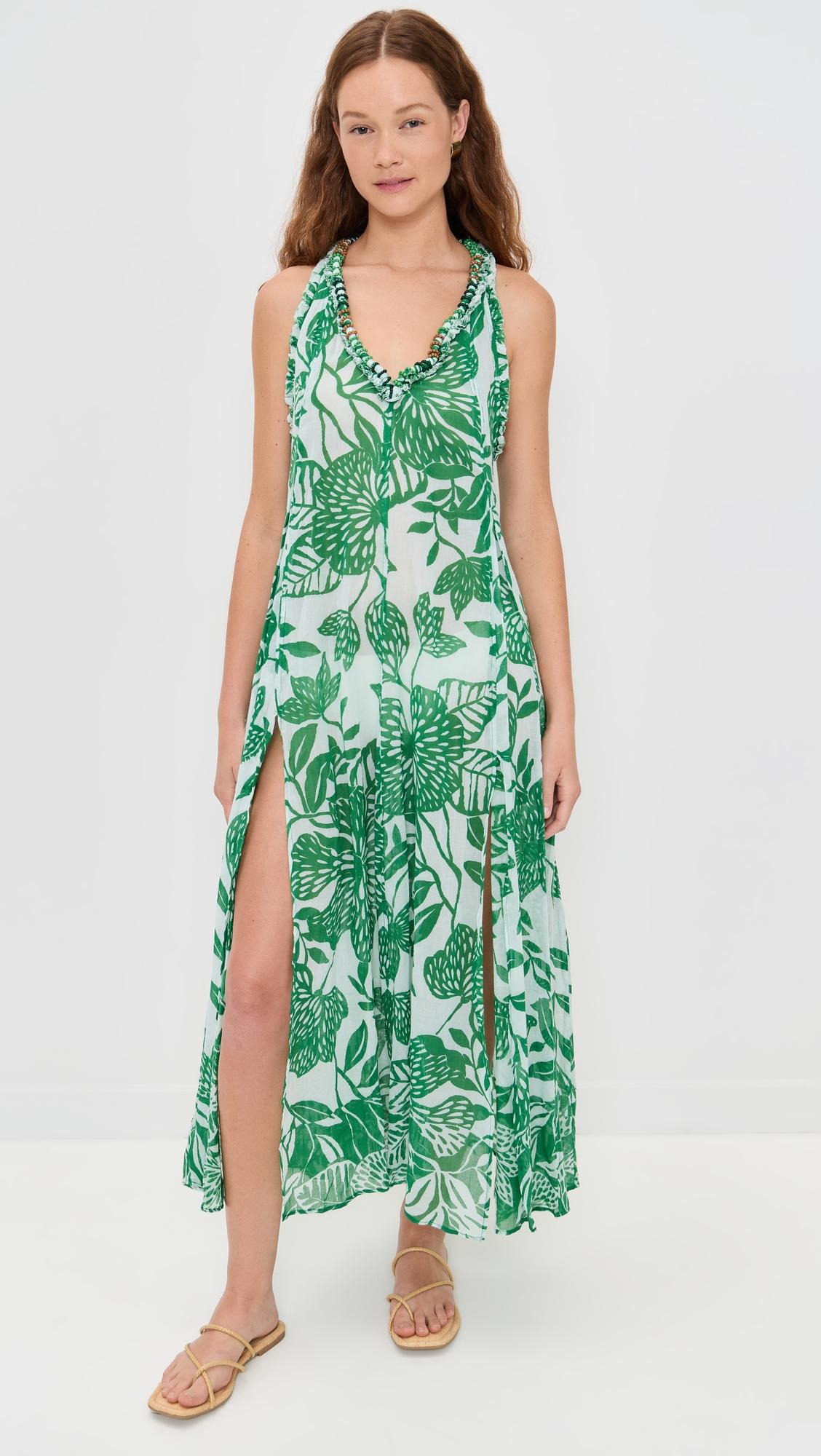 nava sari gauze long dress