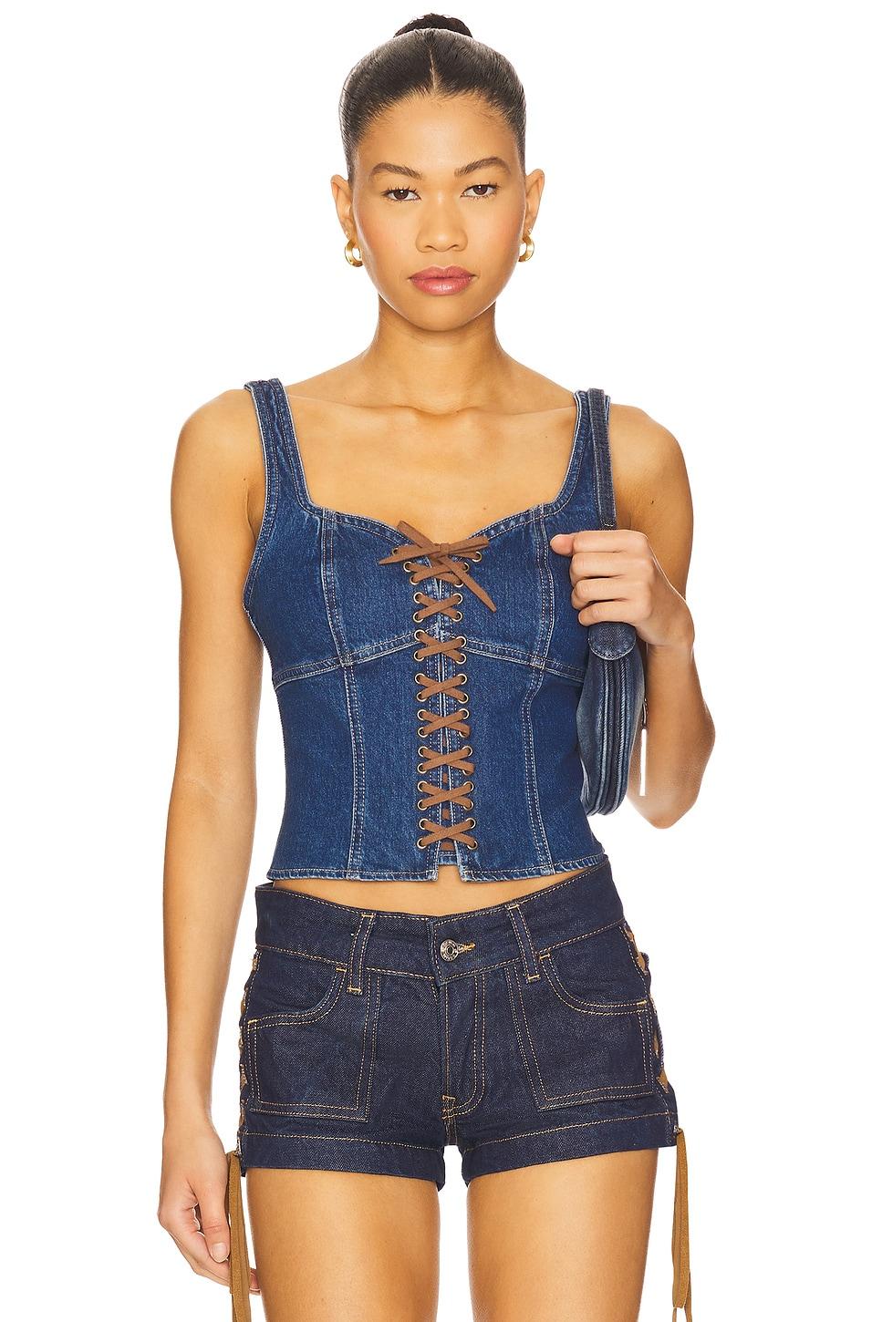 nayeli corset tank top