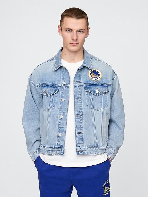 nba miami heat icon denim jacket